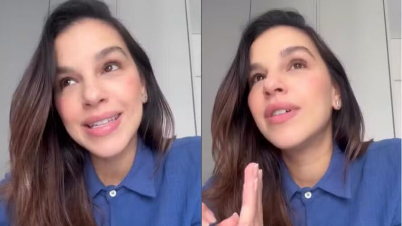 Mãe de Palo, Mariana Rios se emociona ao falar sobre desafios da maternidade: ‘Dói’