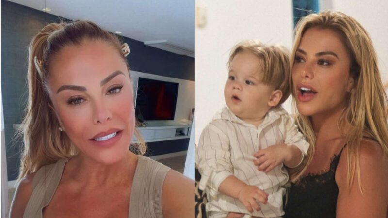 Poliana Rocha reage após filho de Virginia chamar a mãe de Vini Jr. de ‘vovó’
