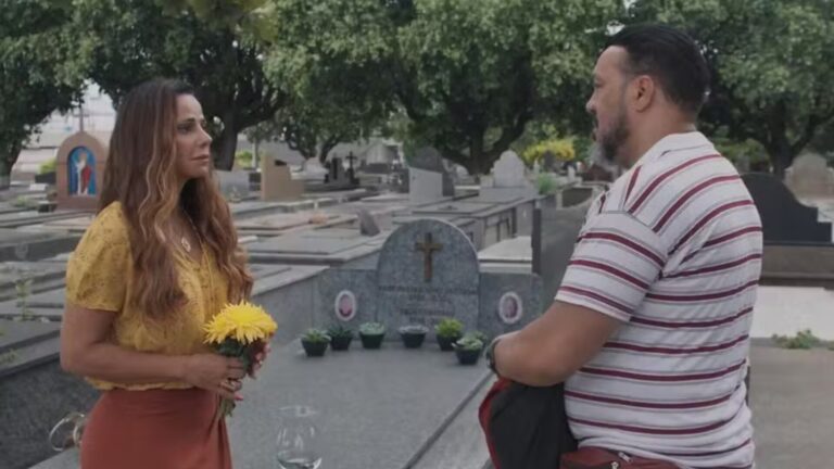 Cena de Belo e Viviane Araujo em ‘Três Graças’ vira assunto por fala polêmica