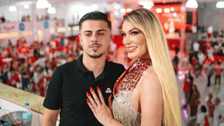 Andressa Urach choca ao presentear marido com colar de sangue menstrual: ‘Bizarro’