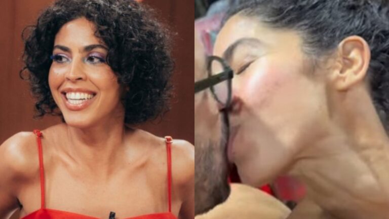 É famoso? Bela Gil surge aos beijos com homem no Carnaval; veja