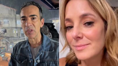 César Tralli e Ticiane Pinheiro