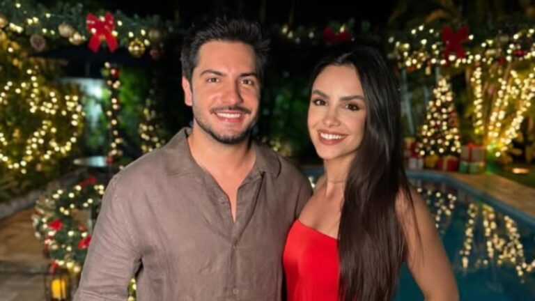 Filhos a caminho? Thiago, dupla de Thaeme, e noiva revelam planos após o casamento religioso