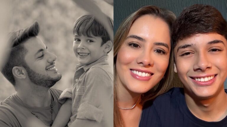 Filho de Cristiano Araújo completa 17 anos e seguidores se surpreendem: ‘Como ele cresceu!’