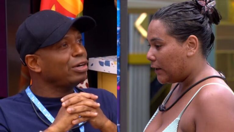 ‘BBB 26’: Chaiany confronta Edilson e nega medo do paredão: ‘Não sou otária’