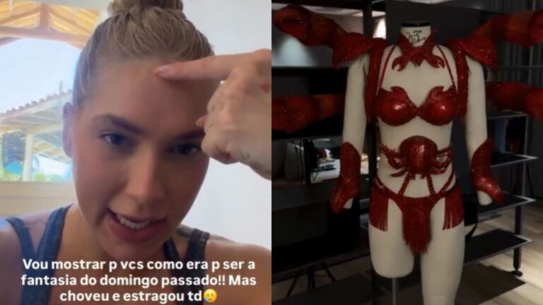 Virginia explica por que não ligou efeitos especiais de fantasia de caranguejo no Carnaval