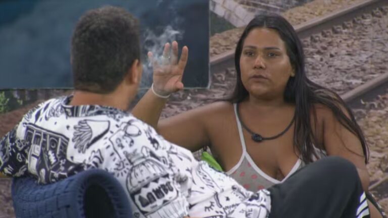 ‘BBB 26’: Chaiany desabafa sobre relação com Gabriela após briga: ‘Não sou mãe dela’