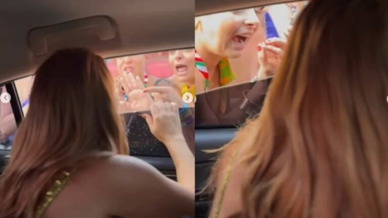 Paolla Oliveira é surpreendida por pedido inusitado de fã no Carnaval; veja qual