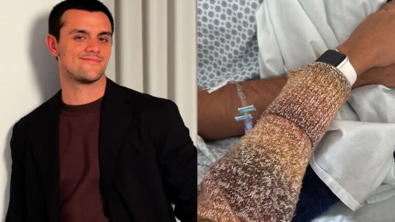 Grave? Felipe Simas passa por cirurgia após se machucar brincando