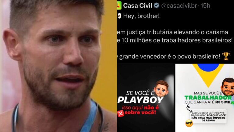 BBB 26: Postagem do governo causa revolta na assessoria de Jonas: ‘Ódio ou humilhação’