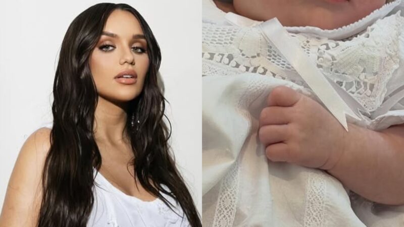 Rafa Kalimann exibe rostinho da filha ao celebrar um mês; veja fotos