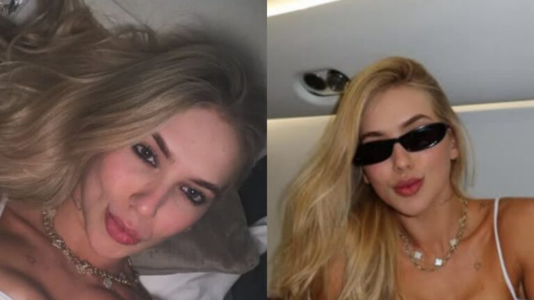 Virginia Fonseca posa em jato, mas decote generoso rouba a cena: ‘Quase tudo de fora’