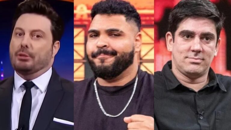 Danilo Gentili provoca Paulo Vieira e Adnet, mas leva resposta inesperada
