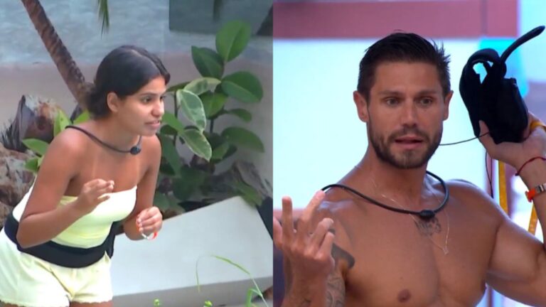 ‘BBB 26’: Gabriela discute com Jonas: ‘Pega a lata e derrama pelo corpo’