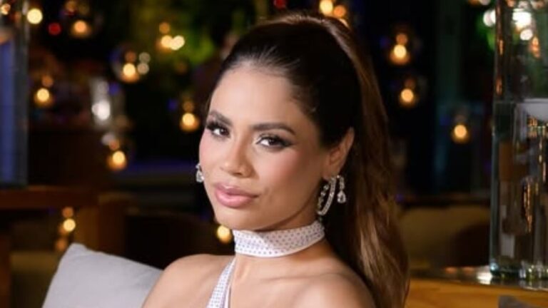 Lexa usa vestido branco em festa de aniversário e é detonada: ‘Brega’