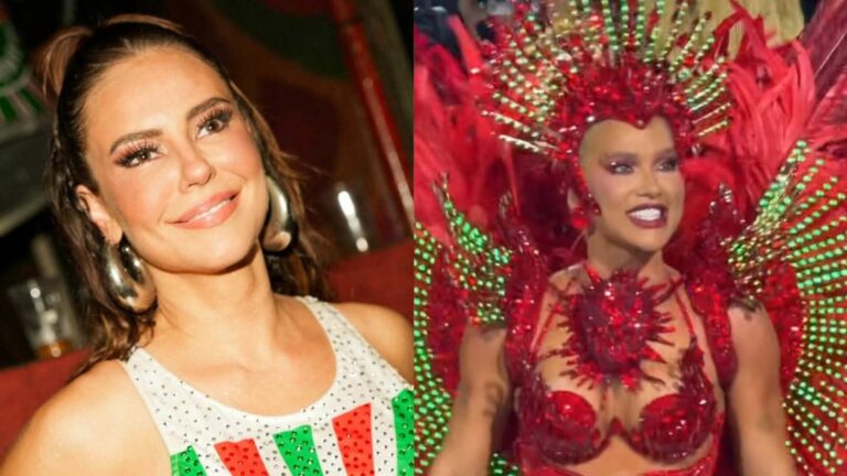 Paolla Oliveira reage a foto de Virginia com fantasia polêmica