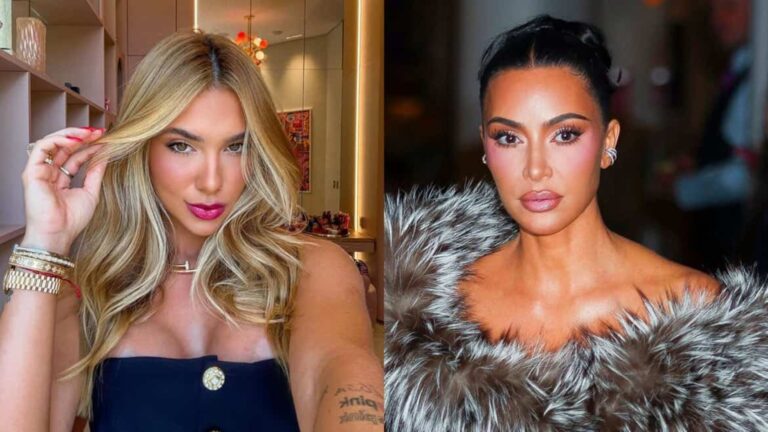 Virginia marca encontro com Kim Kardashian durante estadia nos EUA