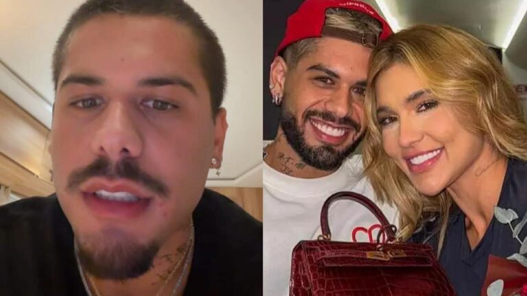 Debochou? Zé Felipe menciona casamento com Virginia em show: ‘Fez eu largar…’