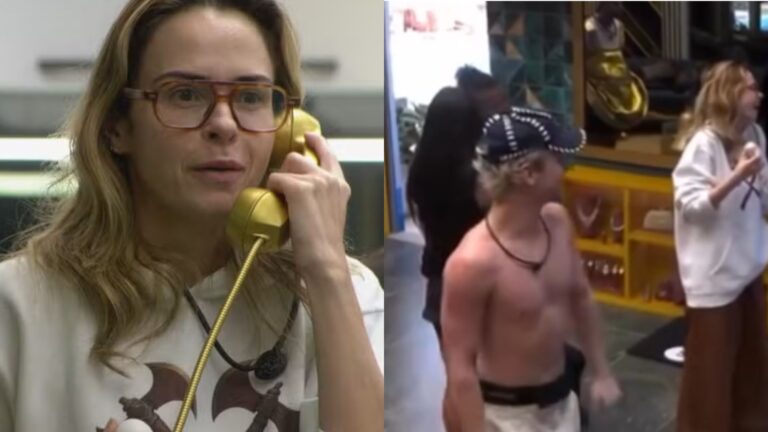 ‘BBB 26’: Juliano debocha na cara de Ana Paula que atendeu Big Fone; veja
