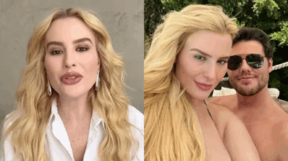 Apresentadora Fernanda Keulla sorrindo em foto.