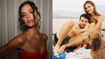 Imagem de notícia sobre Bruna Marquezine surpreende com comentário em postagem polêmica do marido de Sasha