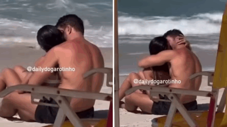 Quem é? Cauã Reymond é flagrado aos beijos com nova namorada