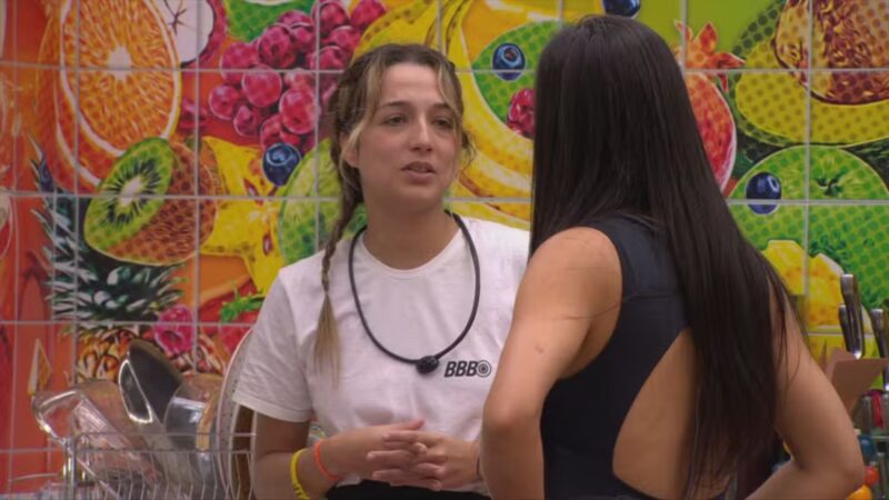 Jordana tem reação surpreendente ao descobrir voto de Samira em Juliano - Reprodução/Globo