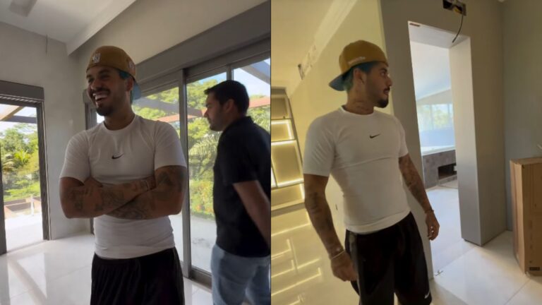 Mansão de Zé Felipe: Cantor mostra detalhes de obra de luxo com piscina no quarto