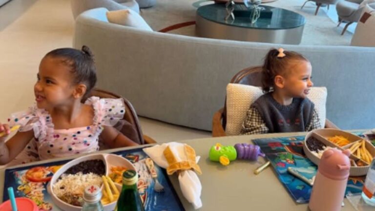 Neymar exibe “almoço de princesas” de Mavie e Helena e web reage: ‘Muito…’