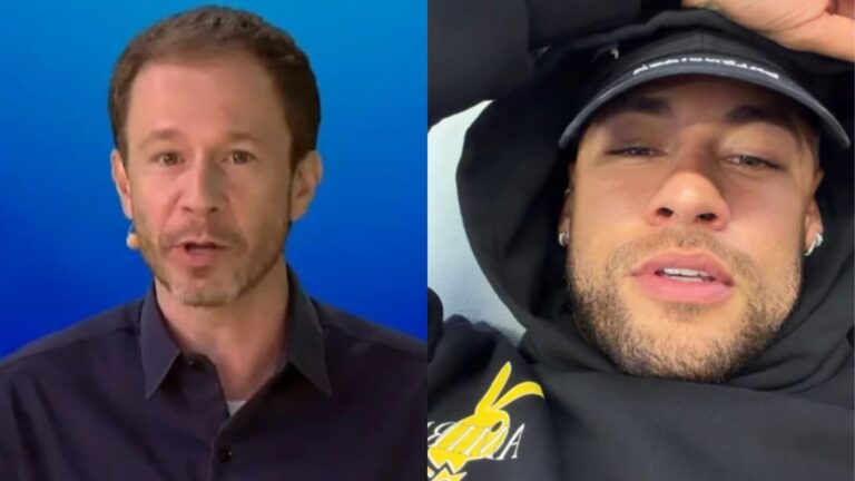 Tiago Leifert defende Neymar após curtida polêmica em foto de modelo: ‘Acidental’