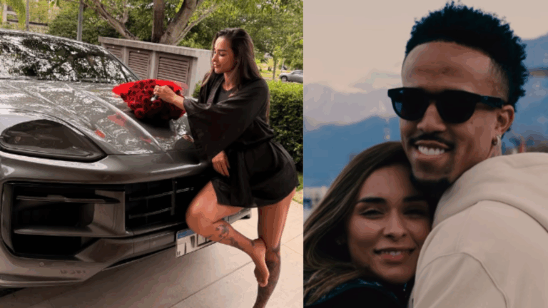 Esposa de Éder Militão ganha Porshe de presente e web detona: ‘Pra ela tudo, pra filha nada’