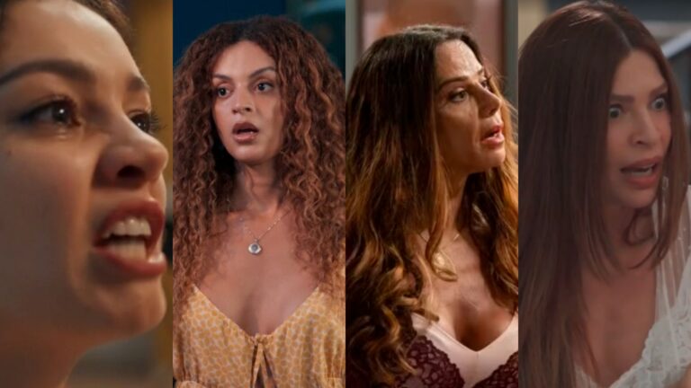 Três Graças: Gerluce, Viviane e Consuelo espancam Arminda na cadeia: ‘Deixar careca!’