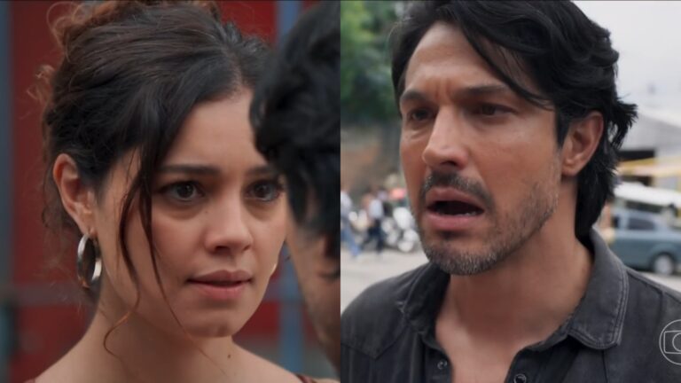 ‘Três Graças’: Gerluce se surpreende com proposta de outro homem; veja reação de Paulinho