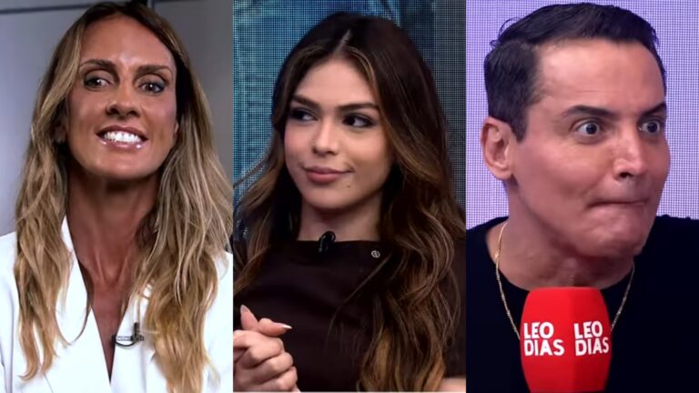 Repórter do Leo Dias constrange Melody com comentário ao vivo: ‘Seu pai chifrou’