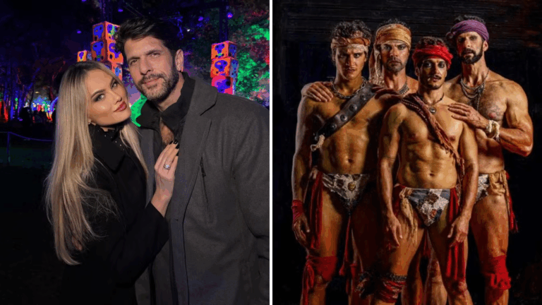Namorado de Ellen Roche tira a roupa no teatro ao viver Romeu gay
