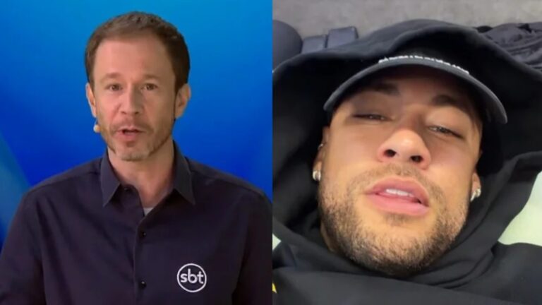 Tiago Leifert ironiza ao sair em defesa de Neymar e classifica curtida como ‘acidental’