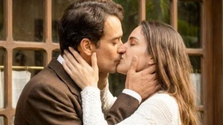 ‘Terra Nostra’: SE RENDEU! Marco Antônio vai atrás de Rosana, a beija e a pede em casamento