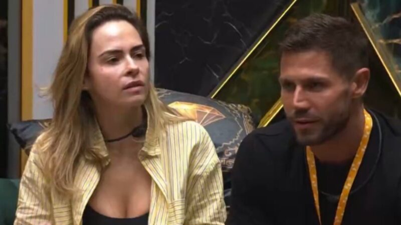 Ana Paula e Jonas no 'BBB 26' - Reprodução/ Globo