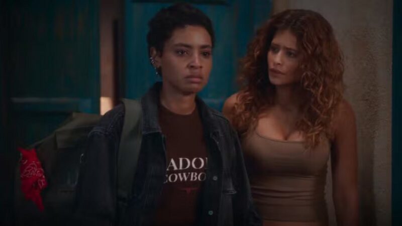 Eduarda (Gabz) e Agrado (Isadora Cruz) em 'Coração Acelerado' - Reprodução/ Globo