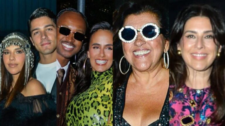 Looks dos famosos em festa de Thiaguinho viram piada: ‘Show de breguice’