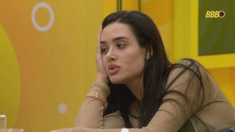 ‘BBB 26’: Jordana discute sobre briga com Marciele: ‘Parecendo briga de adolescente’