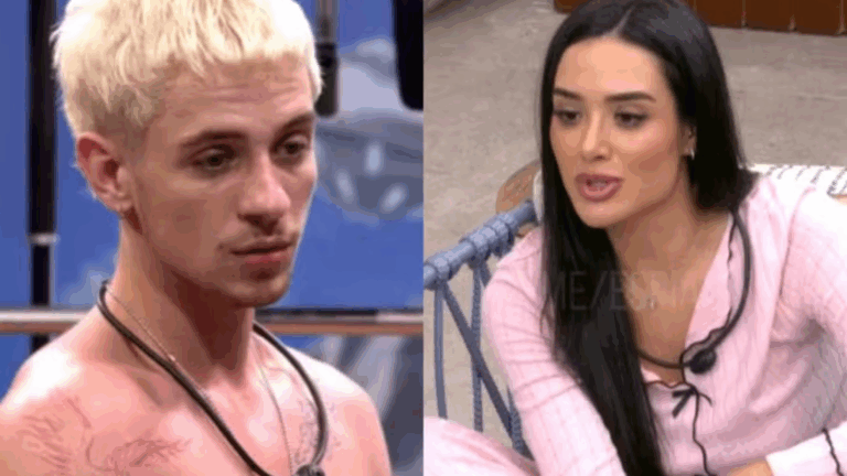 ‘BBB 26’: Juliano reage ao ver Jordana pular na piscina sem biquíni: ‘Que VT horrível’
