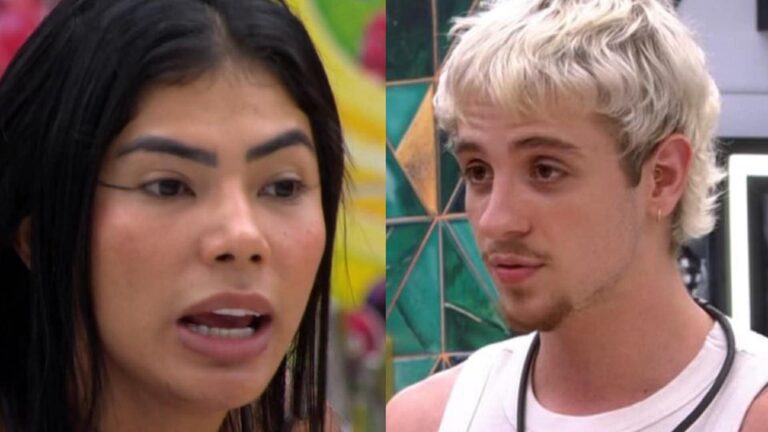 ‘BBB 26’: Aos gritos, Marciele e Juliano têm briga pesada: ‘Talarica’