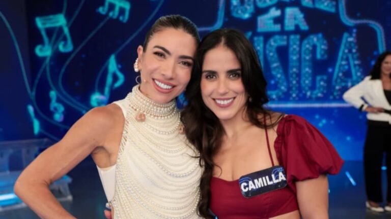 Camilla Camargo participa de programa no SBT e web alfineta: ‘O pai foi ingrato’