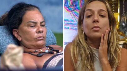 Comparações entre as participantes do BBB 23, Domitila Barros e Bruna Griphao, em momentos de reflexão e desabafo.