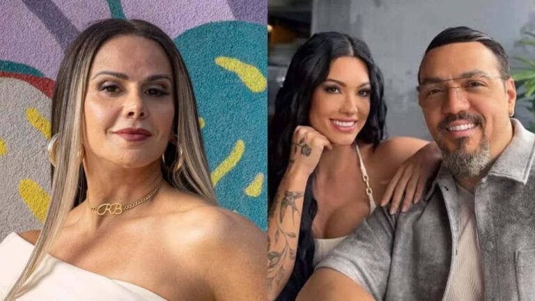Veja a reação da namorada de Belo após provocações entre o cantor e Viviane Araújo