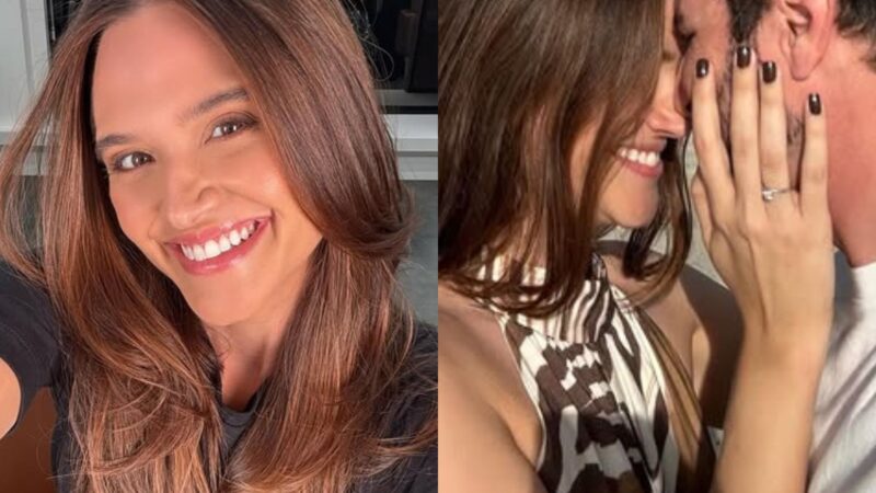 Famoso? Saiba quem é o homem que pediu a atriz Juliana Paiva em casamento