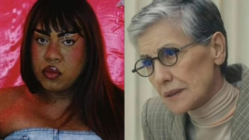 Atriz Roberta Santana e Cassia Kis - Reprodução/Redes sociais/Globo
