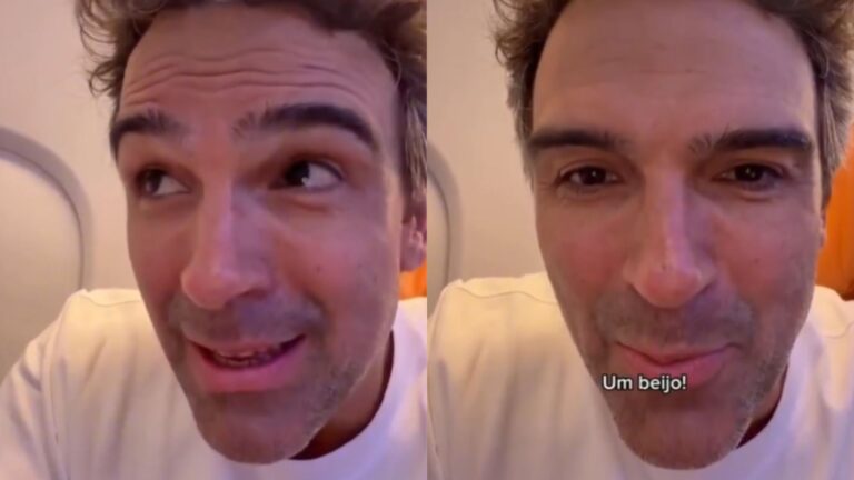 Tadeu Schmidt embarca para férias com a esposa após fim do ‘BBB 26’: ‘Viagem dos sonhos’