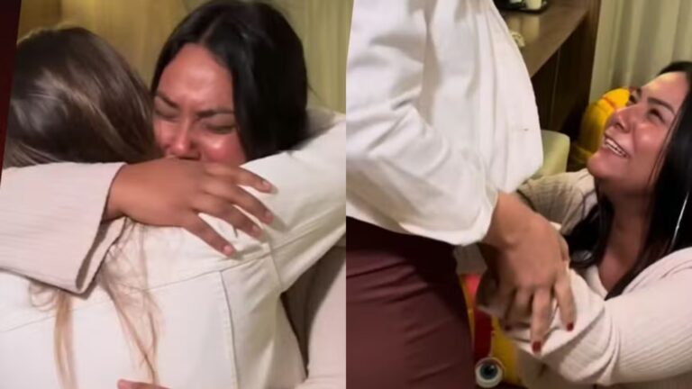 ‘BBB 26’: Chaiany se emociona em reencontro com a irmã grávida após eliminação